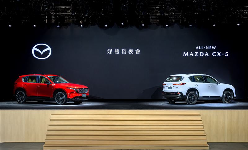 馬自達發表全新第三代CX-5休旅車。(圖/Mazda提供)