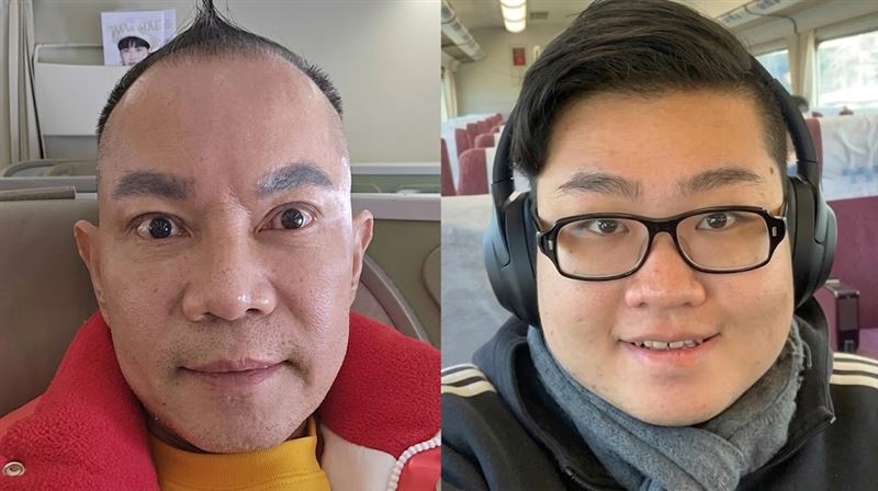 網友質疑同樣是多方發展感情關係,「吊車大王」胡漢龑能讓後宮成員和睦相處,為何知名網紅 Joeman 處理感情卻引發爭議。(圖/翻攝自胡漢龑、Joeman臉書)