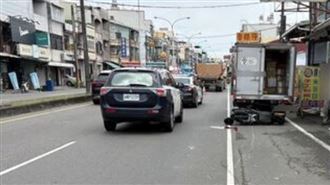 屏東78歲翁遭砂石車撞噴　滑行12公尺慘死