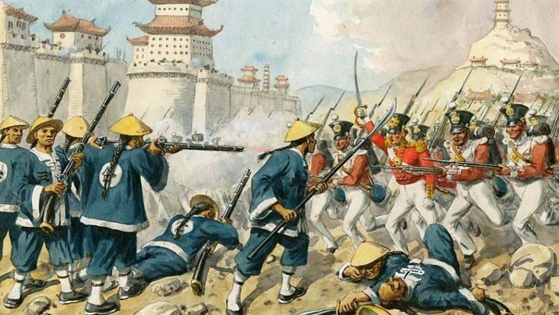 英軍打出反清復明旗號　清廷：明仇已報