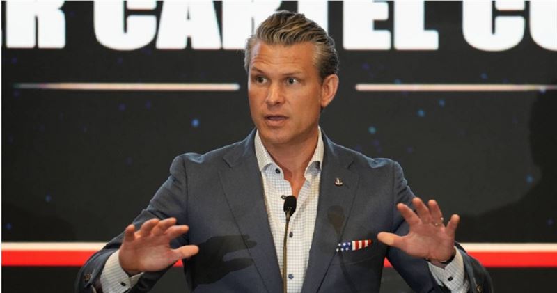 美國國防部長赫格塞斯(Pete Hegseth)可能即將被撤換。(圖/達志/美聯社)