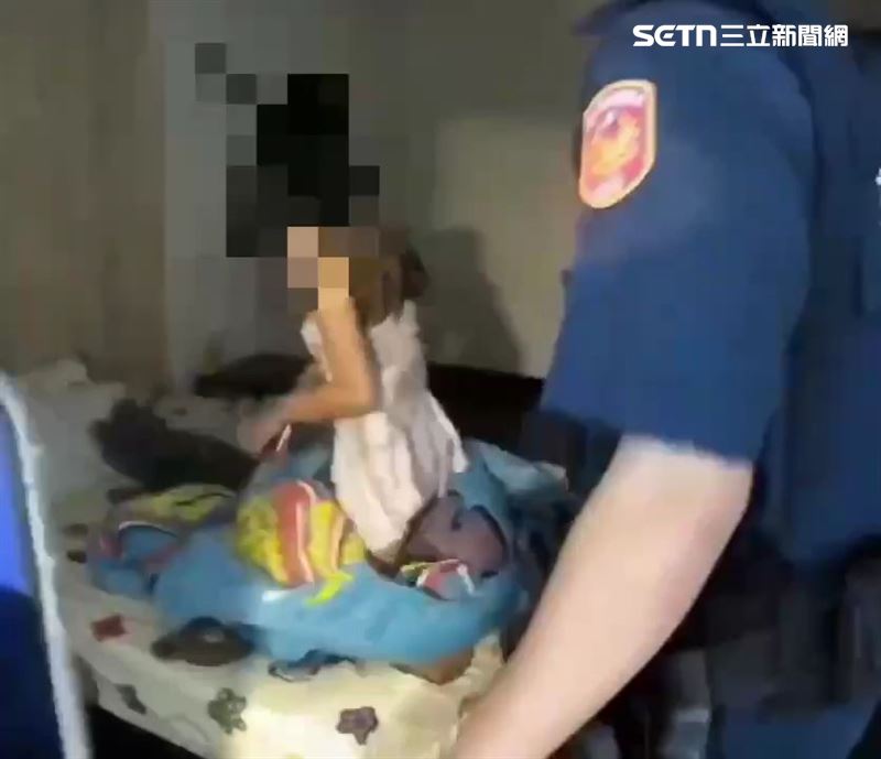 警方搗破西門町的應召站,一舉逮捕41名外籍應召女子及9名男客。(圖/翻攝畫面)