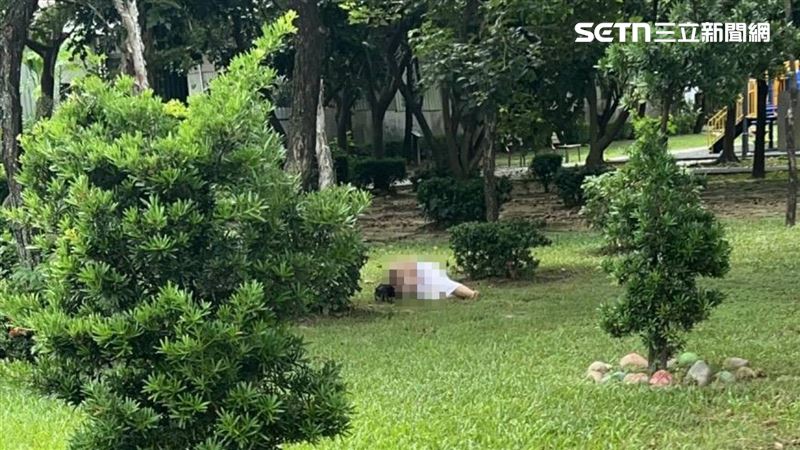 太平街頭驚見裸女出沒,附近住戶嚇壞報警。(圖/議員江和樹提供)