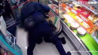 西門町超商狂偷17商品　男被抓包出拳襲警