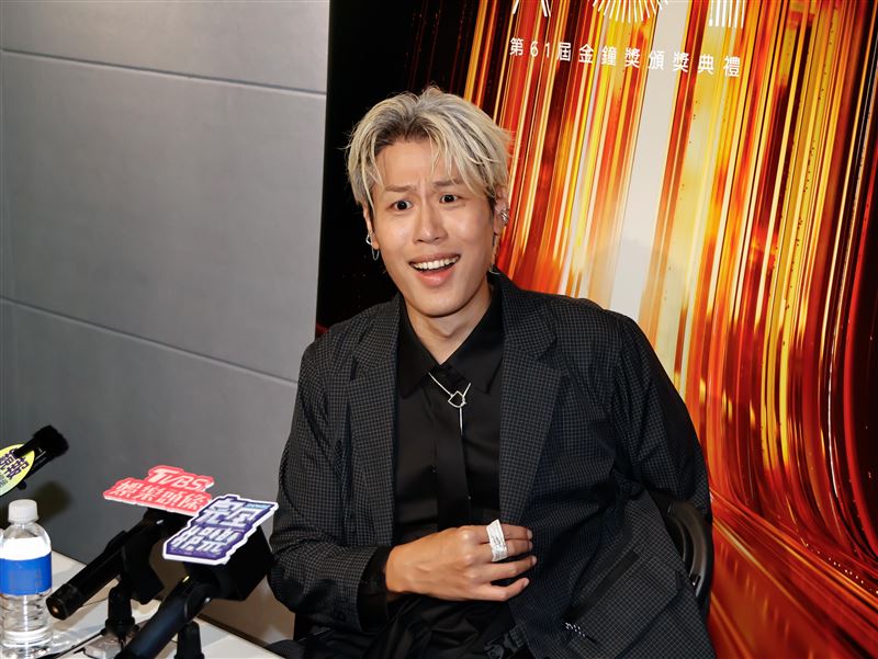馬克接下廣播金鐘獎主持棒。（圖／三立 提供）