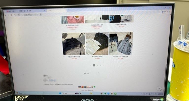 主嫌架設假的「精品買賣平台」並開立假發票,以不實交易來掩飾洗錢、躲避查緝。(圖/翻攝畫面)