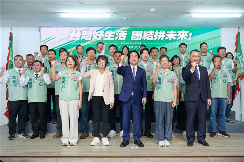 2026選戰倒數百日前夕,民進黨行動中常會第三場選在彰化縣舉行(圖/民進黨提供)