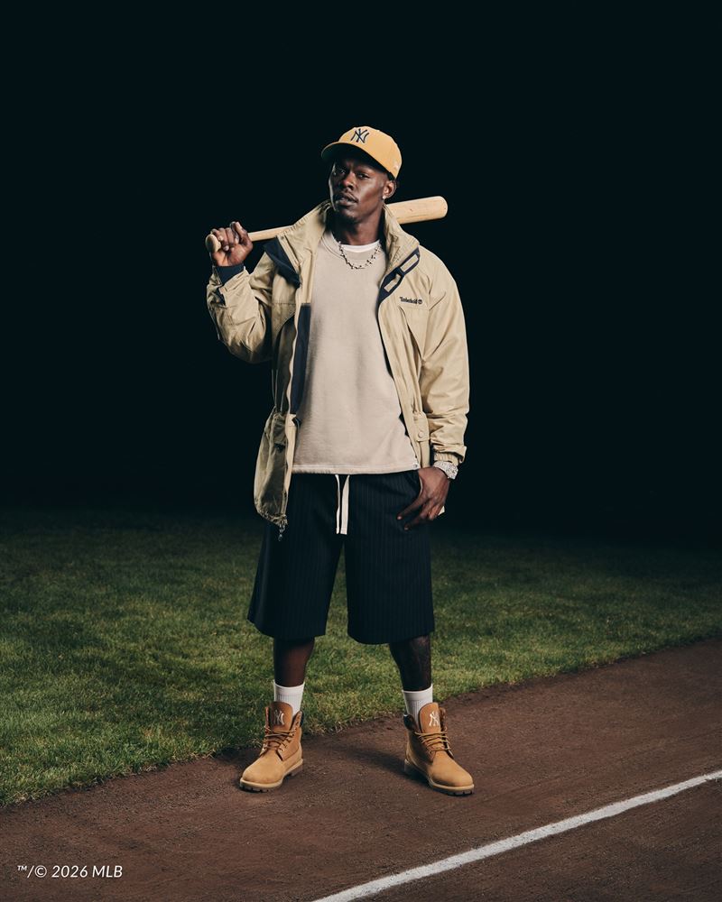 New Era攜手Timberland打造限量MLB聯名系列。(圖/品牌業者提供)