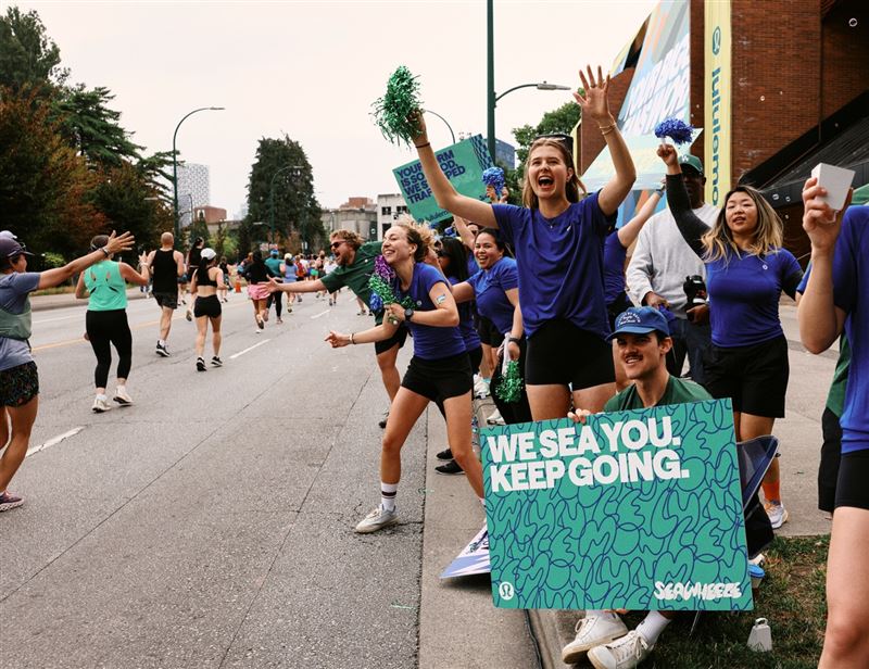lululemon SeaWheeze 2026 Cheer Station。(圖/品牌業者提供)