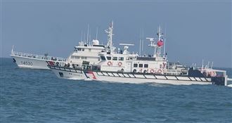 中國海警侵門踏戶！4船強闖金門限制水域