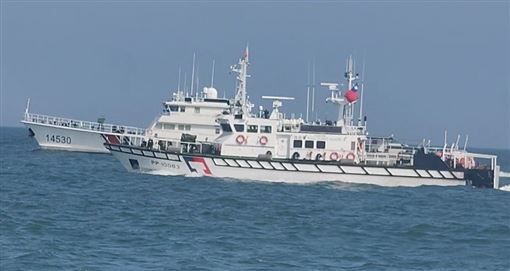 中國海警侵門踏戶！4船強闖金門限制水域