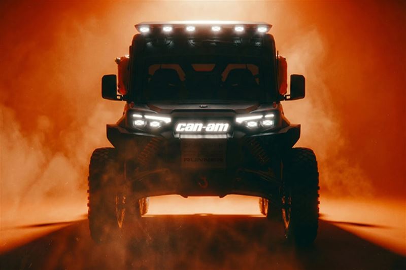 Can-Am Defender Prerunner 6×6拉力預跑車。(圖/翻攝Can-Am網站)