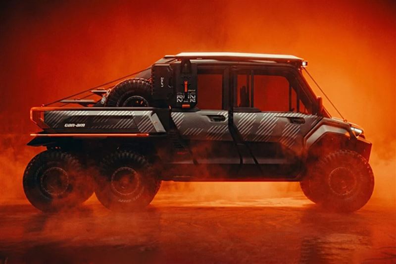 以Defender 6×6平台打造。(圖/翻攝Can-Am網站)