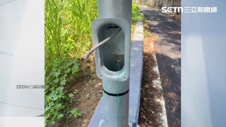 自行車道工程爆竊案　46支燈桿電纜全被偷
