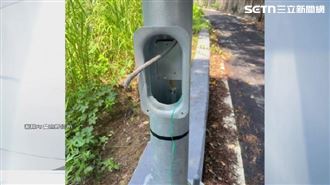 自行車道工程爆竊案　46支燈桿電纜全被偷