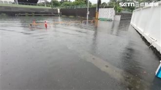 豪雨炸高屏　左營旗山美濃累積雨量破百