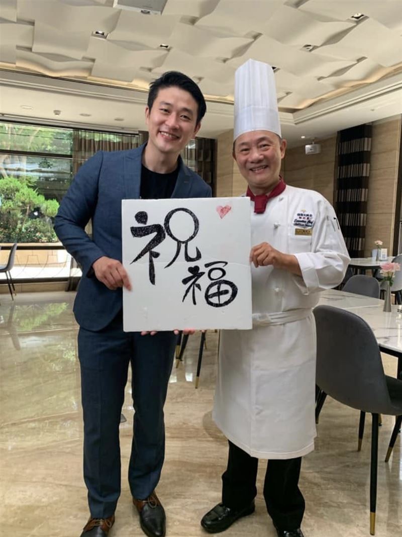 阿基師曾在臉書上發文公開大讚游嵥彥。(圖/翻攝自阿基師臉書)