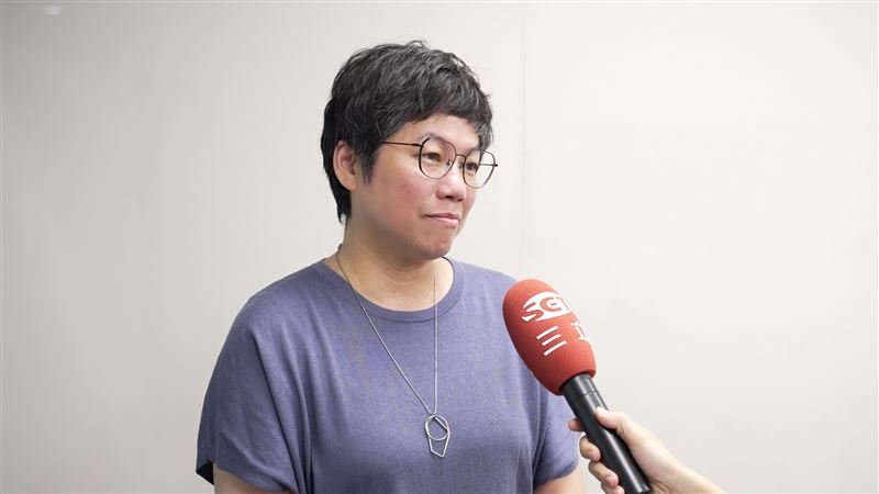 三立新聞網資深總監黃彥怡盼透過阿立導讀,讓觀眾有更快速且深入的新聞體驗。(圖/記者戴華辰攝影)