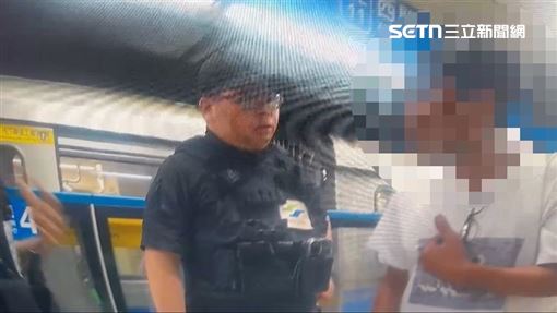 45歲男搭捷運突暴走　失控咆哮被警帶下車