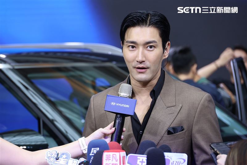 Super Junior成員崔始源親口證實「正在台灣拍電視劇」。（圖／記者鄭孟晃攝影）
