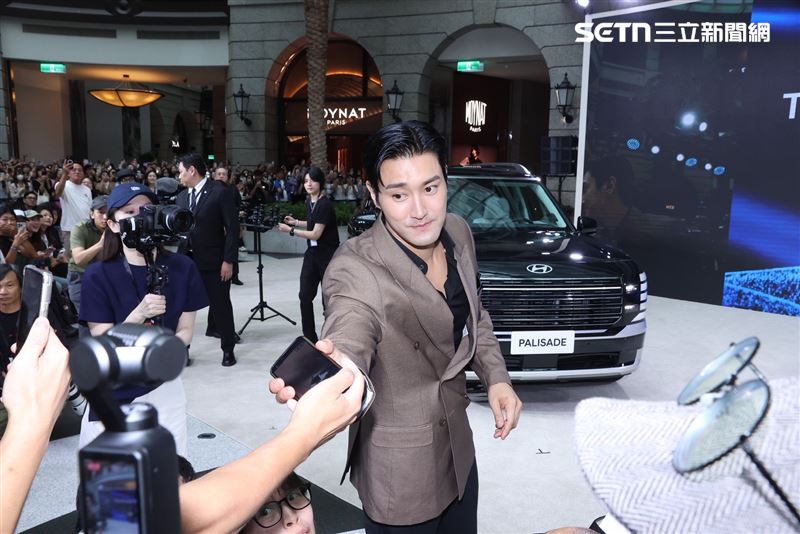 Super Junior成員崔始源在台灣出席品牌活動。（圖／記者鄭孟晃攝影）