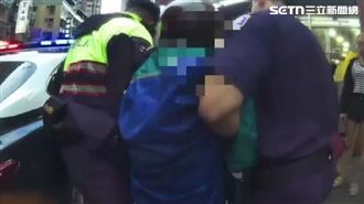 不滿違停遭盤查　翁揚言「衝馬路給車撞」