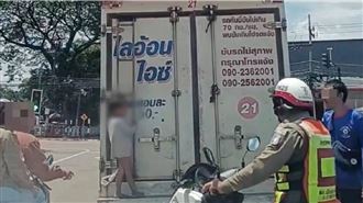 4歲男童掛車尾撐10km　警攔駕駛：不認識