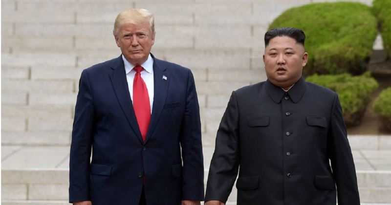 美國總統川普(Donald Trump)不斷強調與北韓領導人金正恩關係良好。(圖/達志/美聯社)