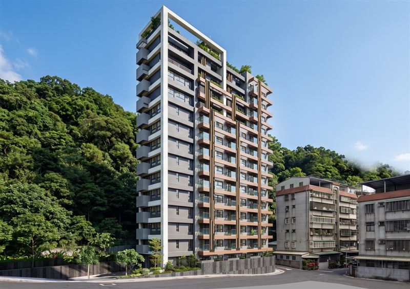 公辦都更案「文山靜」未來完工模擬圖。(圖/台灣金聯提供)
