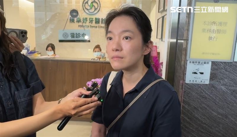陳幸妤透露曾去過趙建銘診所1次,表示裡面有「豪華休息室」,也感嘆助理和櫃檯都不認識她。(圖/記者潘建任攝影)