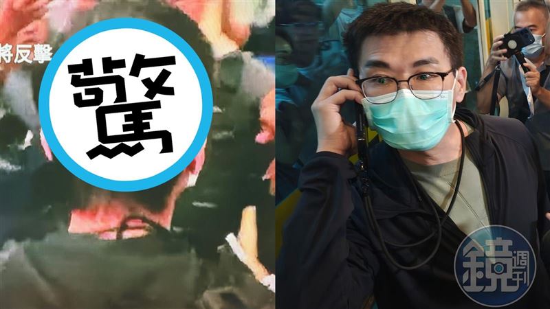 趙建銘一轉身「頭頂禿一大片」 網全嚇壞