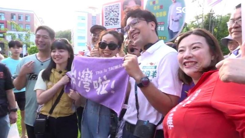 沈伯洋抓準上班前拚選戰