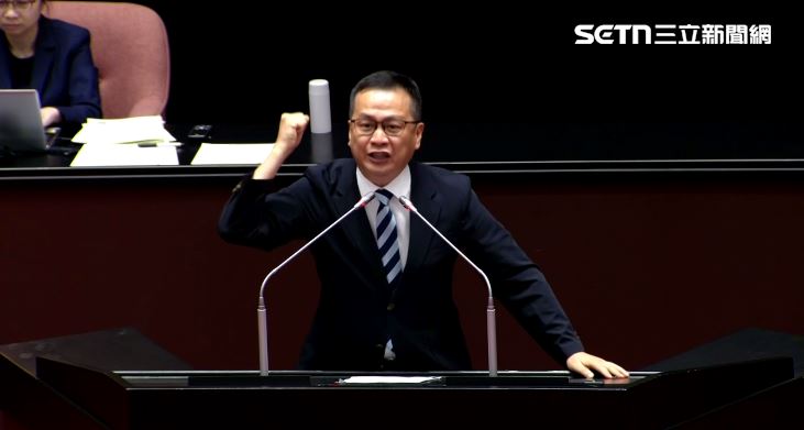 羅智強發言。(圖/翻攝畫面)