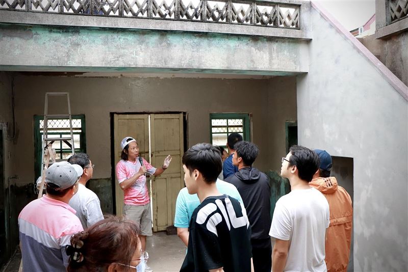 樂土將澎湖在地牡蠣殼轉化為風土裝飾材料,讓來自海洋的資源重新回到島嶼牆面