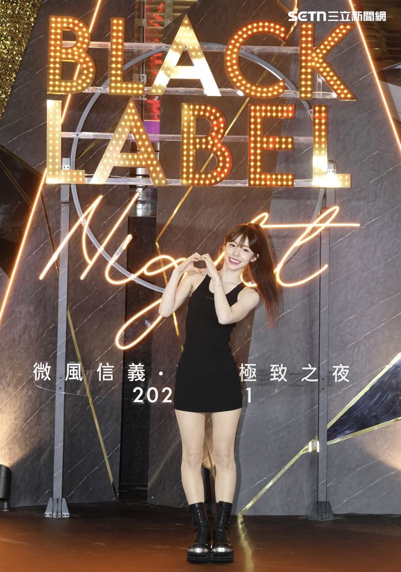 人氣啦啦隊女神李多慧現身微風信義之夜活動。（圖／記者田俊彥攝影）