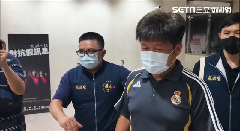 林裕益經檢方複訊後,雖獲諭令30萬元交保,竟一度籌不出保釋金。(圖/翻攝畫面)