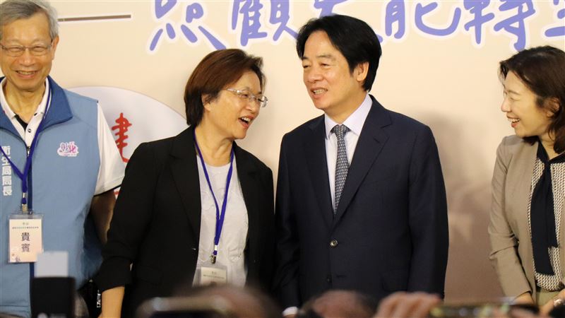 王惠美發文謝賴清德 藍粉洗版:後悔投你