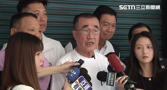 李四川出席新北市客屬關懷協會會員大會並接受媒體聯訪(圖/翻攝畫面)