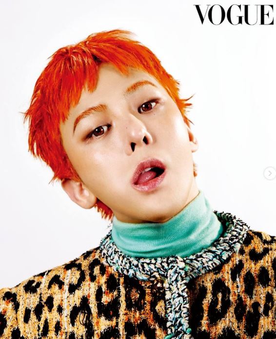韓國天團BIGBANG成員G-DRAGON。(圖/翻攝自IG @xxxibgdrgn)