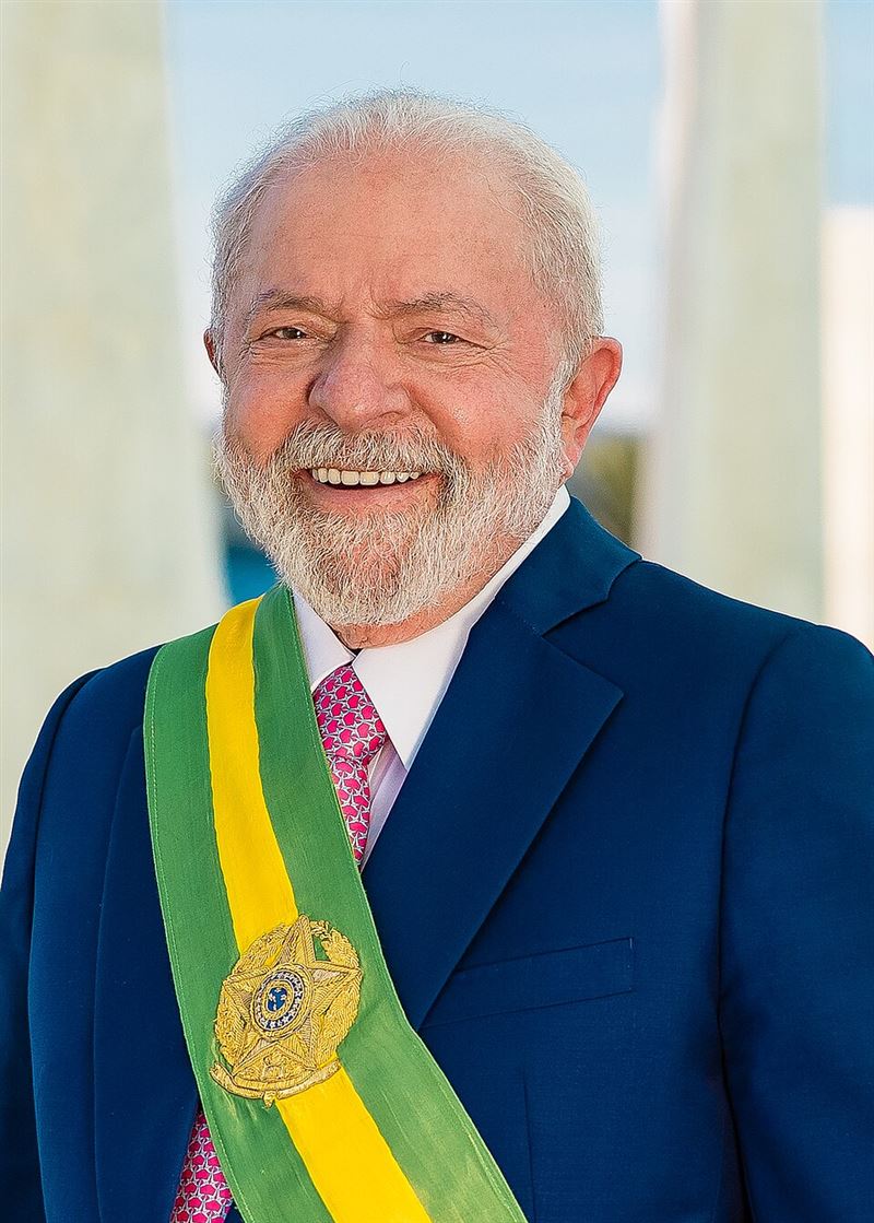 巴西總統魯拉（Luiz In&aacute;cio Lula da Silva）。（圖／翻攝自維基百科）