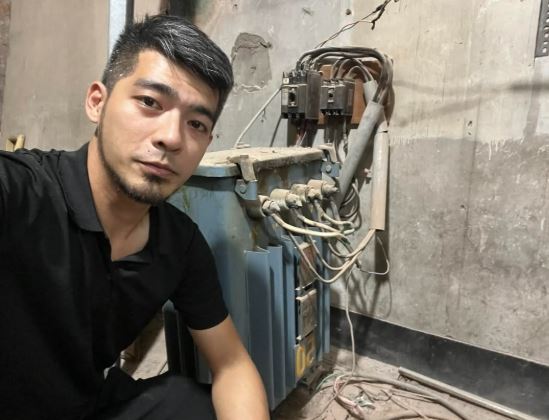 呂忠霖生前以俊俏外型與精實身材走紅，本業為水電職人。（圖／翻攝自IG）