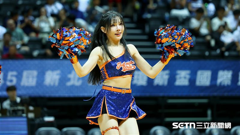 瓊斯盃啦啦隊「Just Make Girls」成員穎兒。（圖／記者劉彥池攝影）