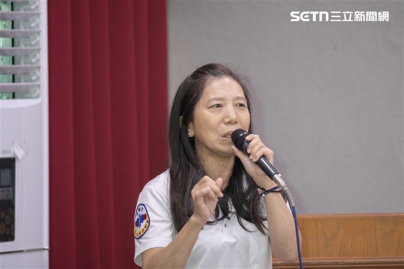 溫琍筑在開訓以來,全心全力投入課程中,身為全班最「資深」的學姊成為所有人學習的典範。(圖/記者洪正達攝影)