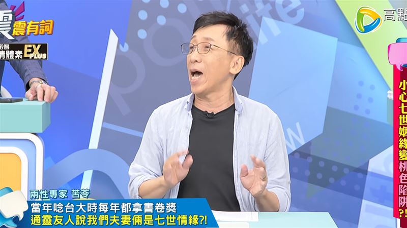 苦苓上節目分析。（圖／翻攝自高點電視YT）
