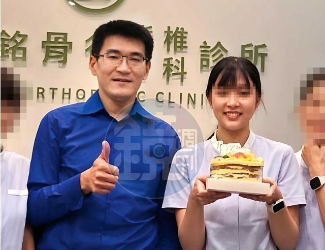 趙建銘（左）入獄前，曾將診所樓上的房子低價租給許芊芊（右）。（本刊資料照）