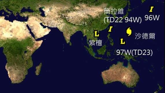 沙德爾路徑南移!是否撲台這兩天是關鍵