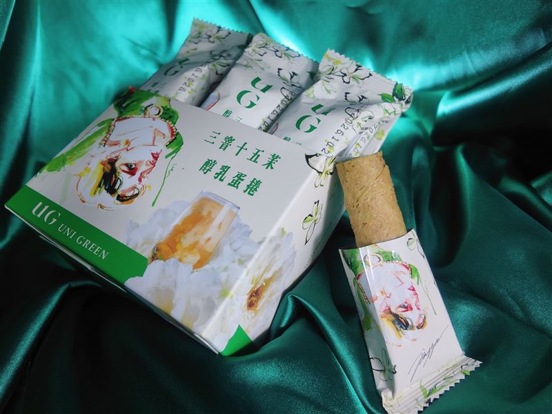 「UG三窨十五茉醇乳蛋捲」8/24在全台「UG樂己」門市正式登場。(圖/品牌業者提供)