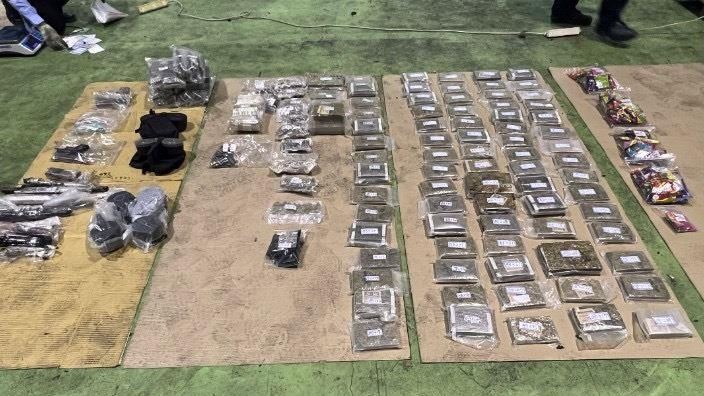 進口怪手藏227kg大麻　基隆男不認判10年