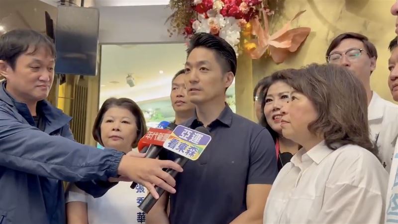李多慧合體拍片被出征 蔣萬安:別攻擊