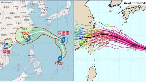 沙德爾加速恐這天海陸警!不排除擦邊登陸